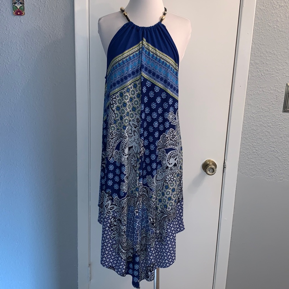 Westport - Asymmetrical Halter Dress